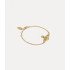 Браслет Vivienne Westwood Mini Bas Relief Chain (Gold)