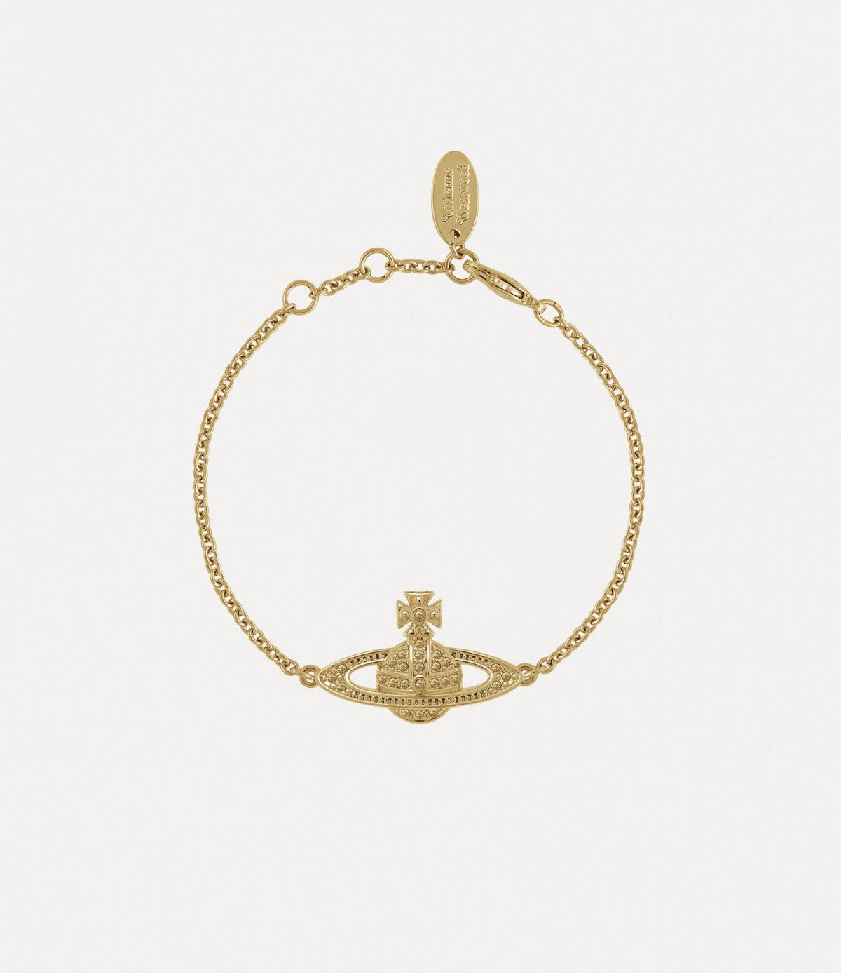Браслет Vivienne Westwood Mini Bas Relief Chain (Gold)
