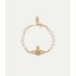 Браслет Vivienne Westwood Mini Bas Relief Pearl (Gold)