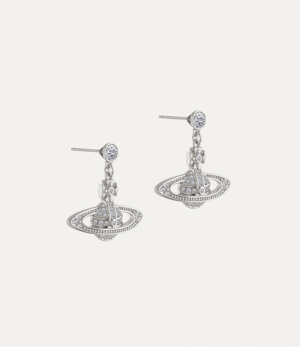 Серьги Vivienne Westwood Mini Bas Relief Drop