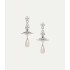 Серьги Vivienne Westwood с бижутерным жемчугом Swarovski