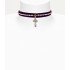 Vivienne Westwood Aleksa Choker (Red Wine)