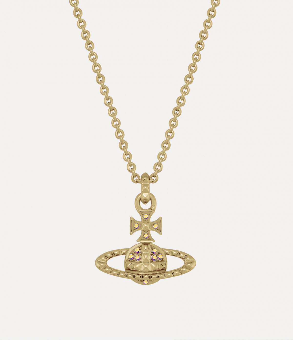 Подвеска Vivienne Westwood Mayfair Bas Relief Gold