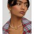 Колье Vivienne Westwood Mini Bas Relief Pearl choker (Gold)