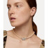 Колье Vivienne Westwood Mini Bas Relief Pearl choker (Silver)