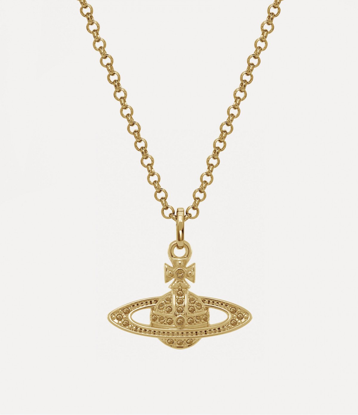Подвеска Vivienne Westwood Mini Bas Relief Gold