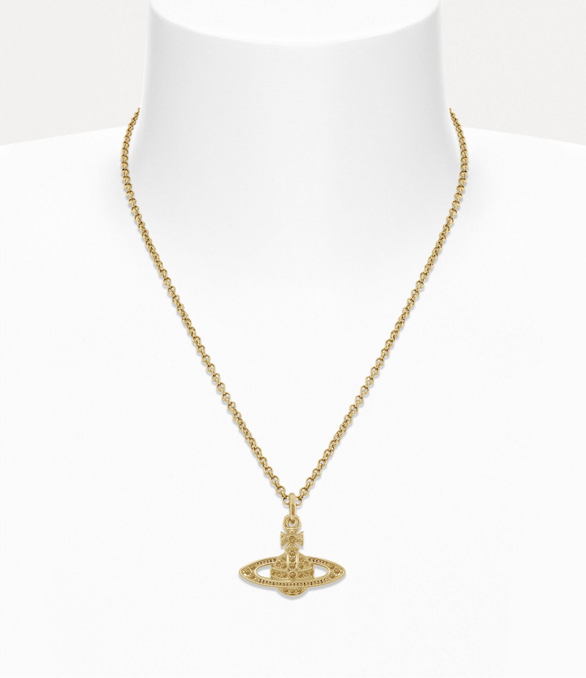 Подвеска Vivienne Westwood Mini Bas Relief Gold