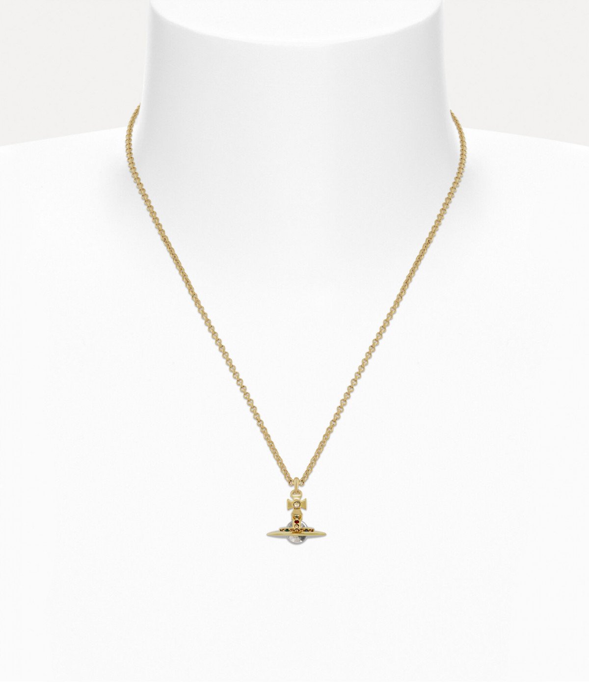 Подвеска Vivienne Westwood Petite Orb Gold mini