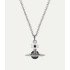 Подвеска Vivienne Westwood New Tiny Orb Black mini