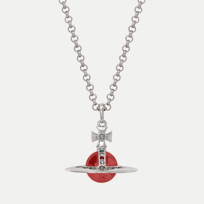 Подвеска Vivienne Westwood Petite Orb Red