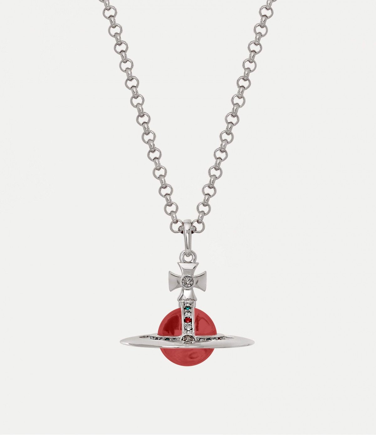 Подвеска Vivienne Westwood Petite Orb Red