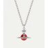 Подвеска Vivienne Westwood Petite Orb Red