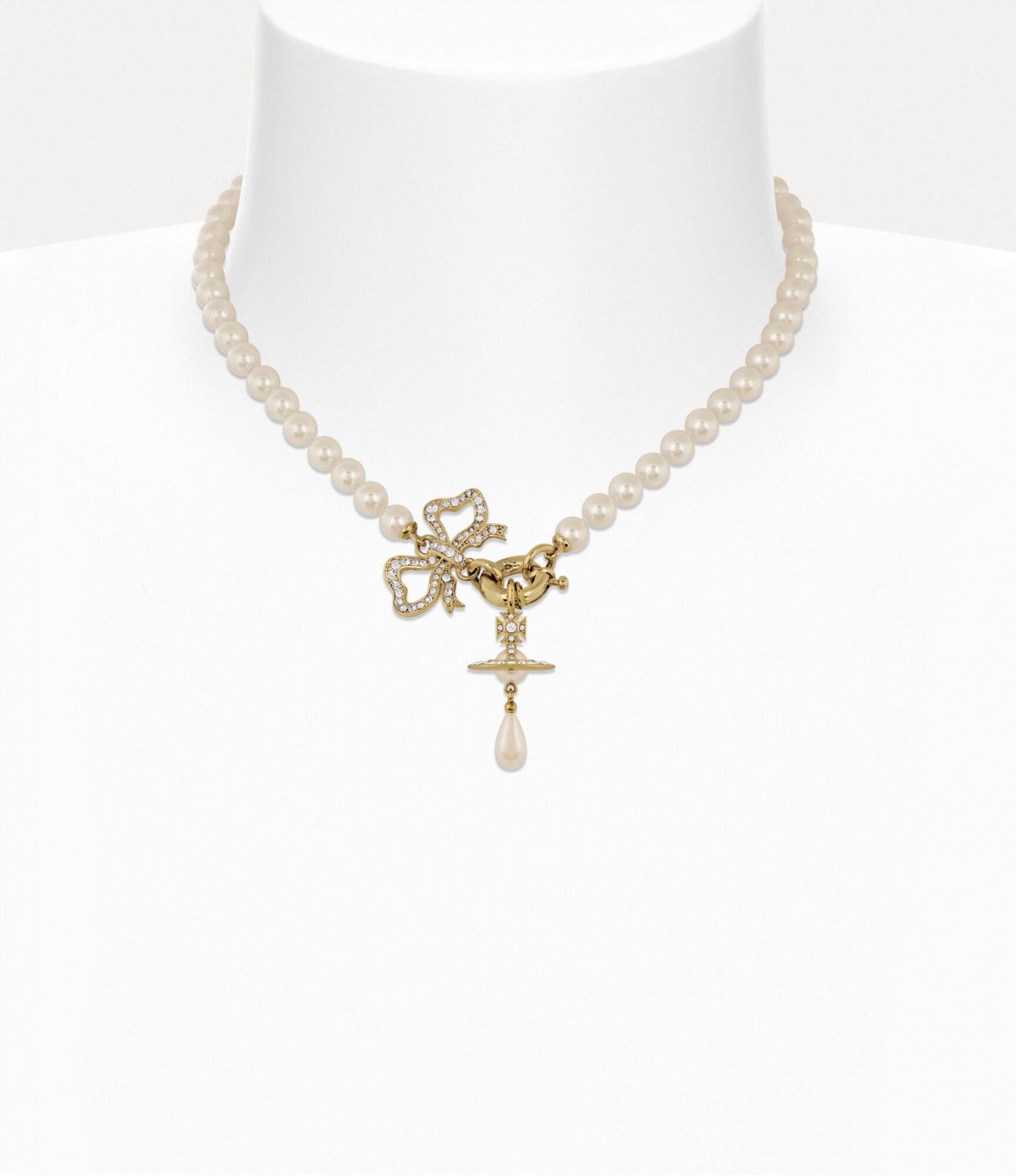 Колье Vivienne Westwood Rigoberta Pearl Gold