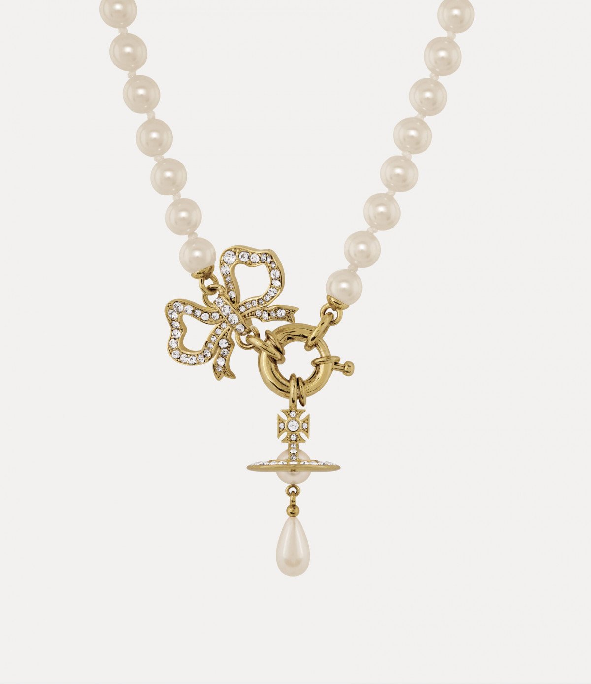 Колье Vivienne Westwood Rigoberta Pearl Gold