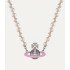 Колье Vivienne Westwood Roxanne Pearl choker (pink)