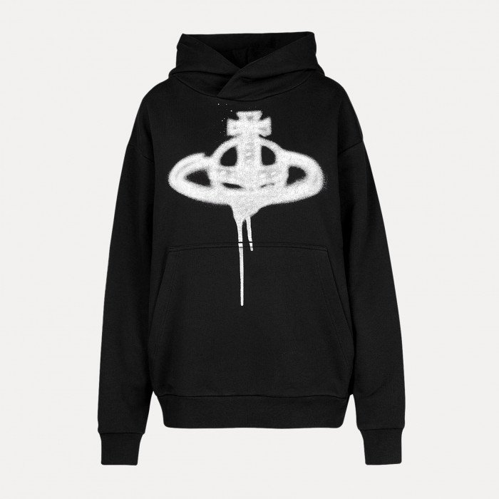 Худи Vivienne Westwood Spray Orb Black 